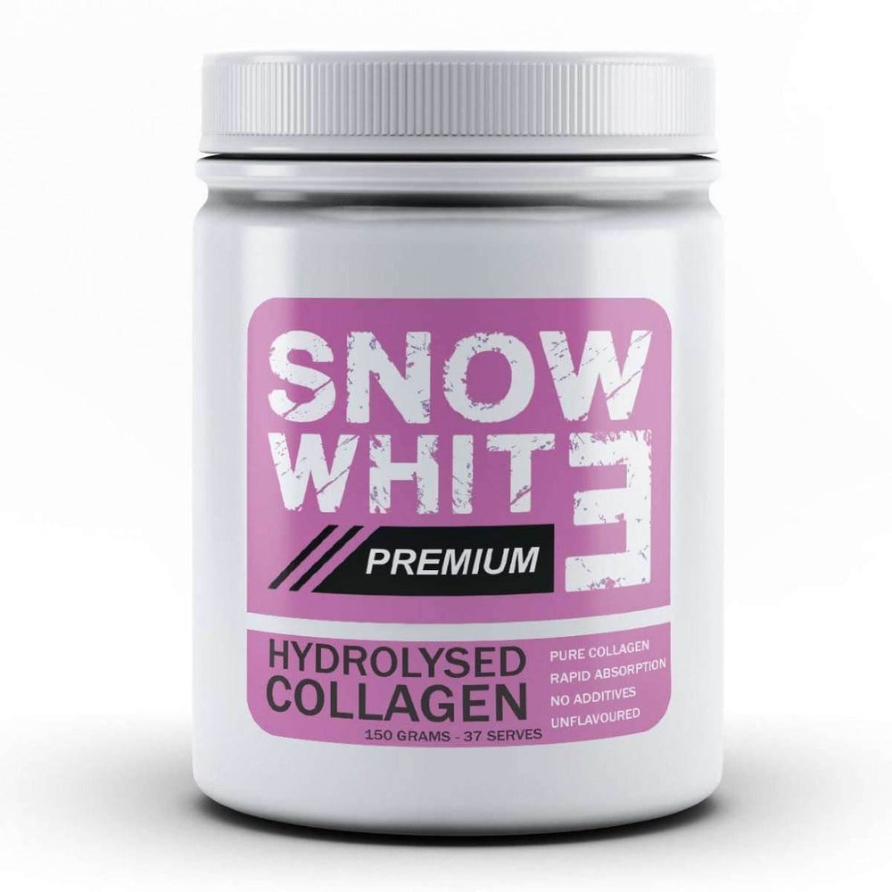Snow White Premium Hydrolysed Collagen - NZ Muscle