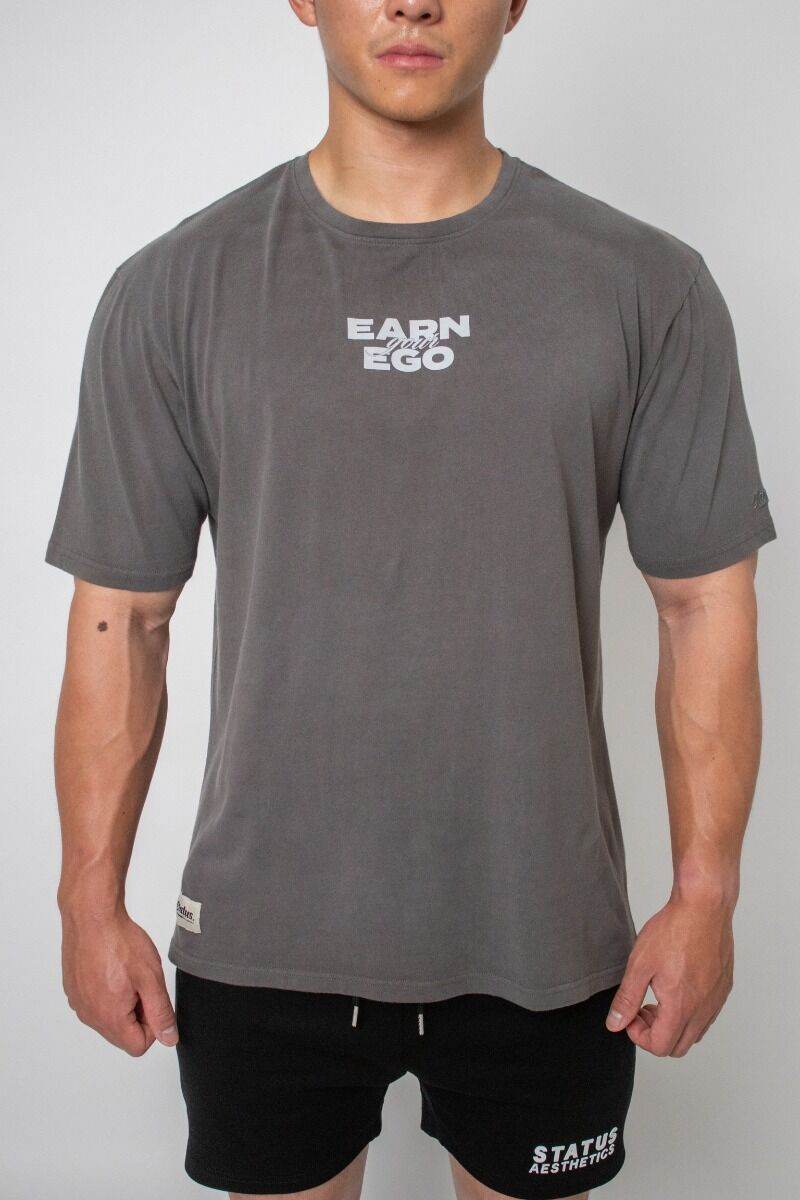 Status Oversized Logo Tee - NZ Muscle