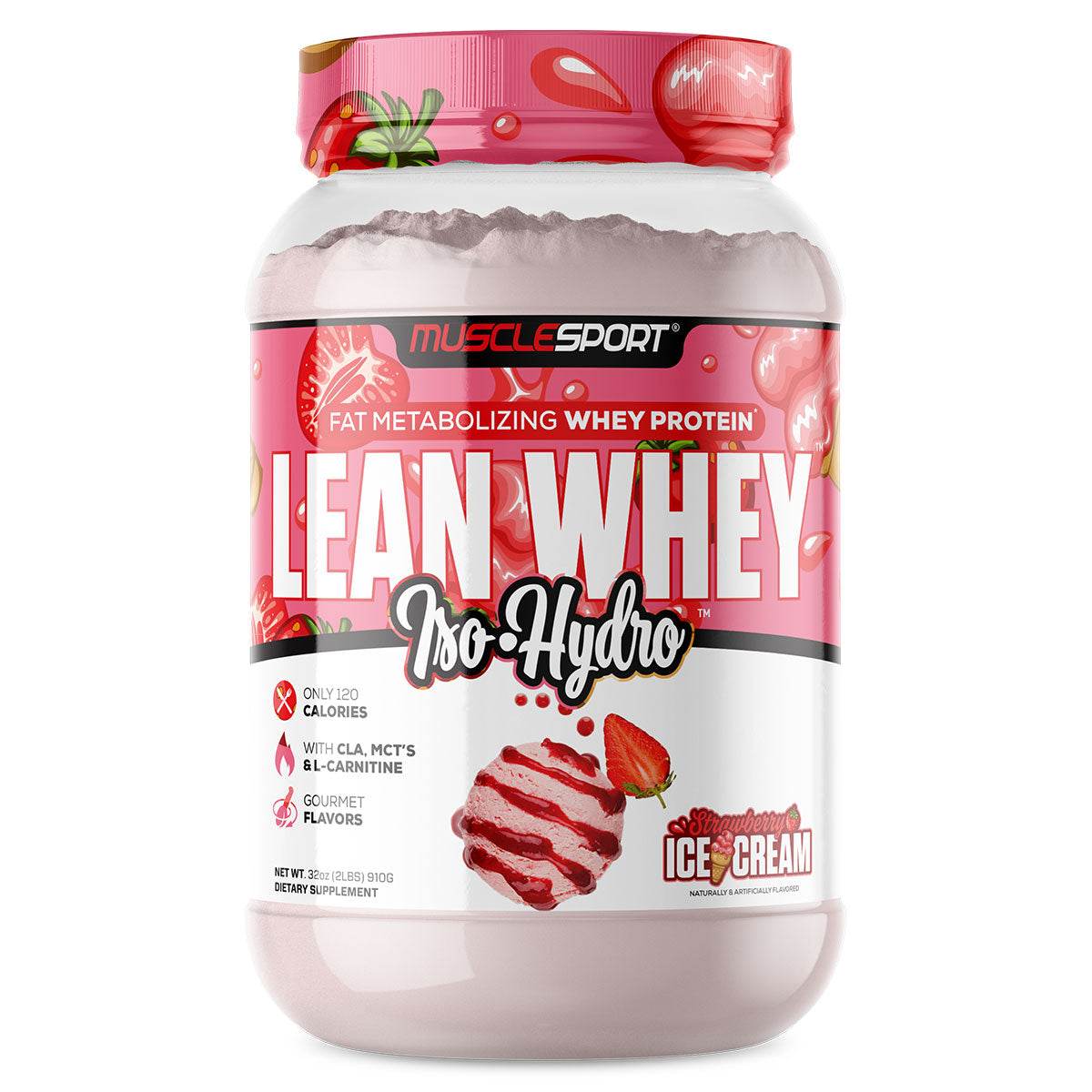 Musclesport Lean Whey Iso Hydro - NZ Muscle