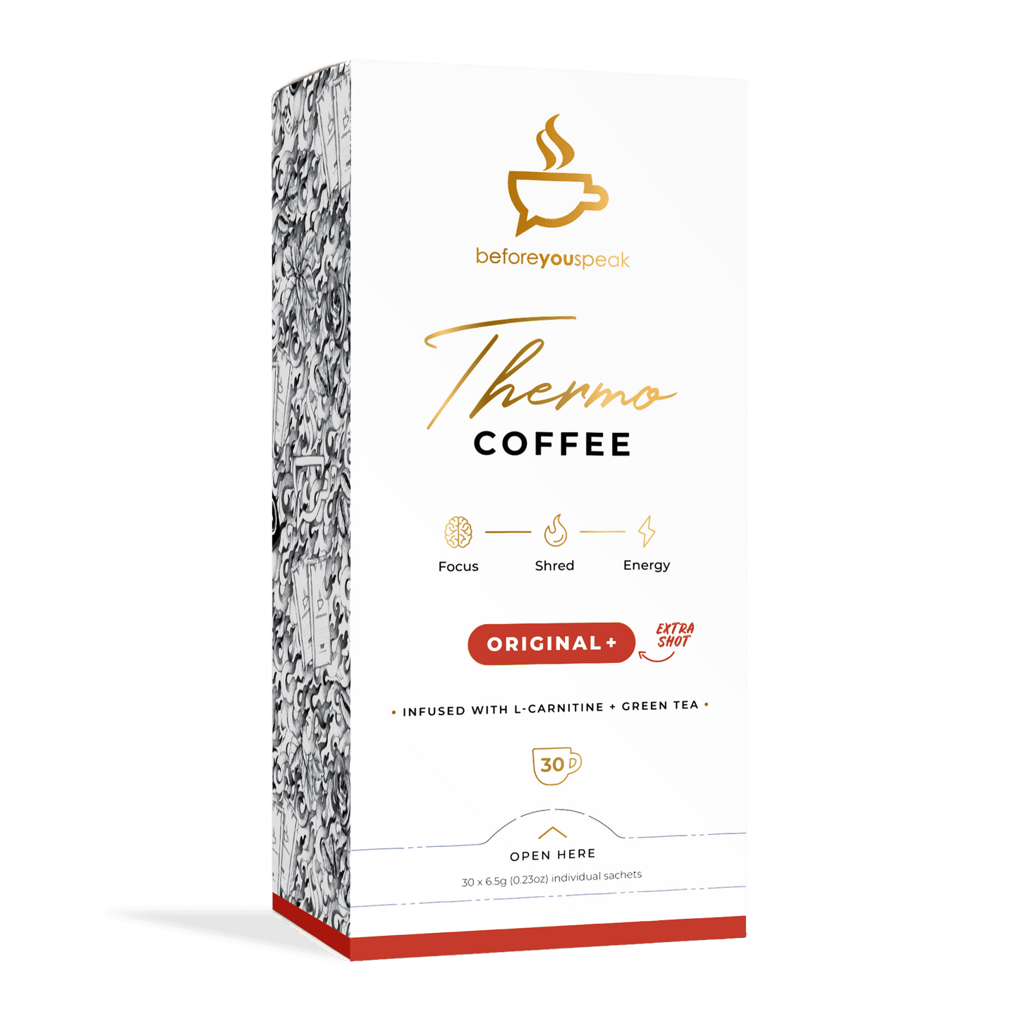 Before You Speak Thermo Coffee Extra Shot - NZ Muscle