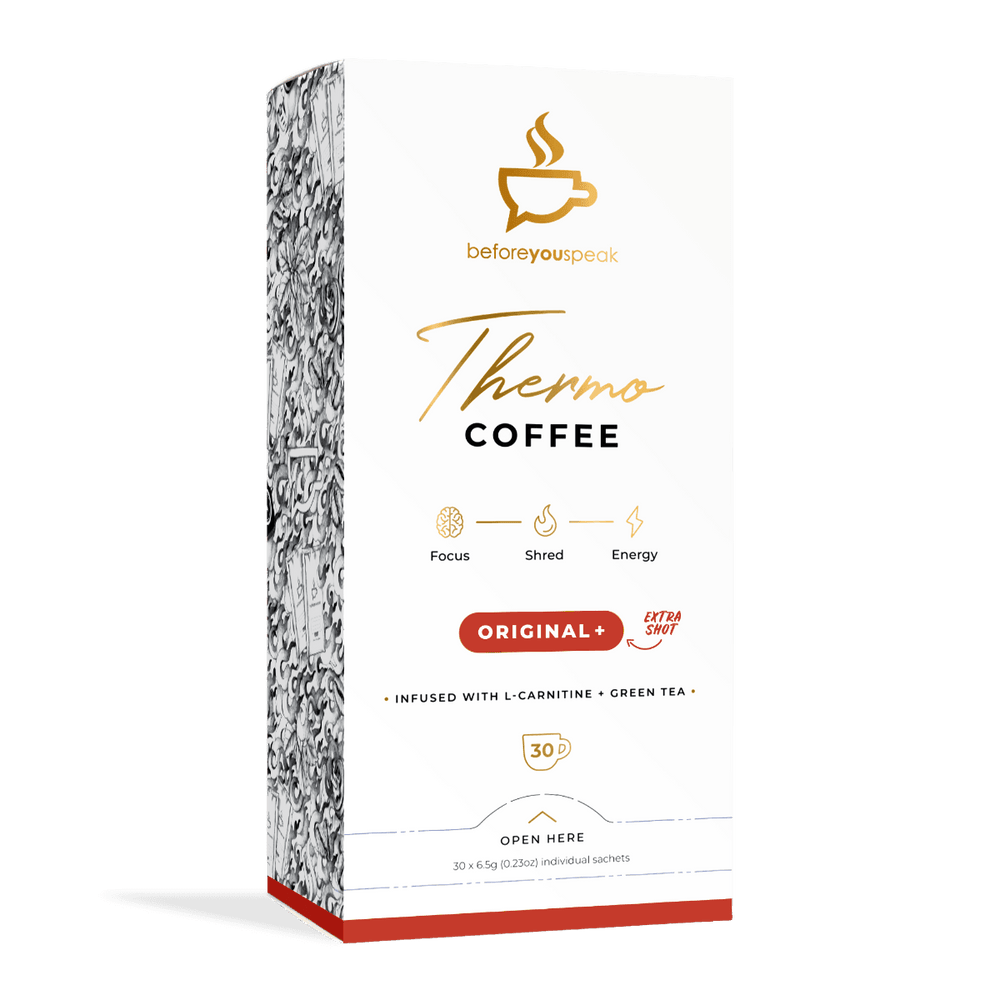 Before You Speak Thermo Coffee Extra Shot - NZ Muscle
