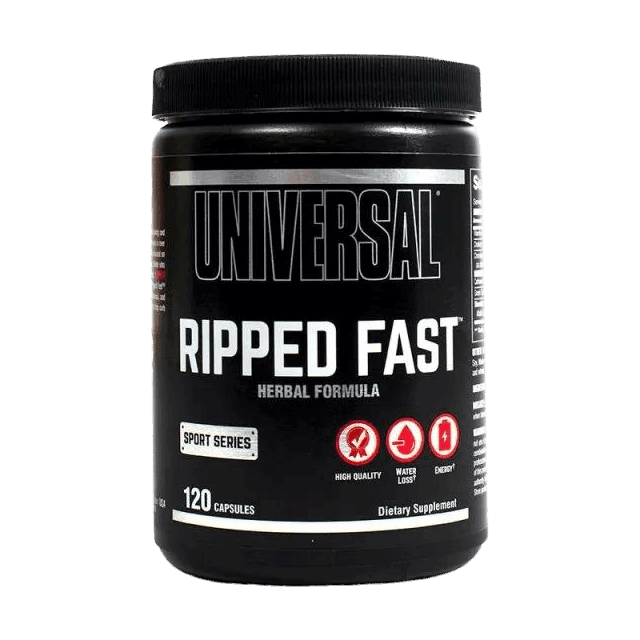 Universal Ripped Fast 120 Capsules - NZ Muscle