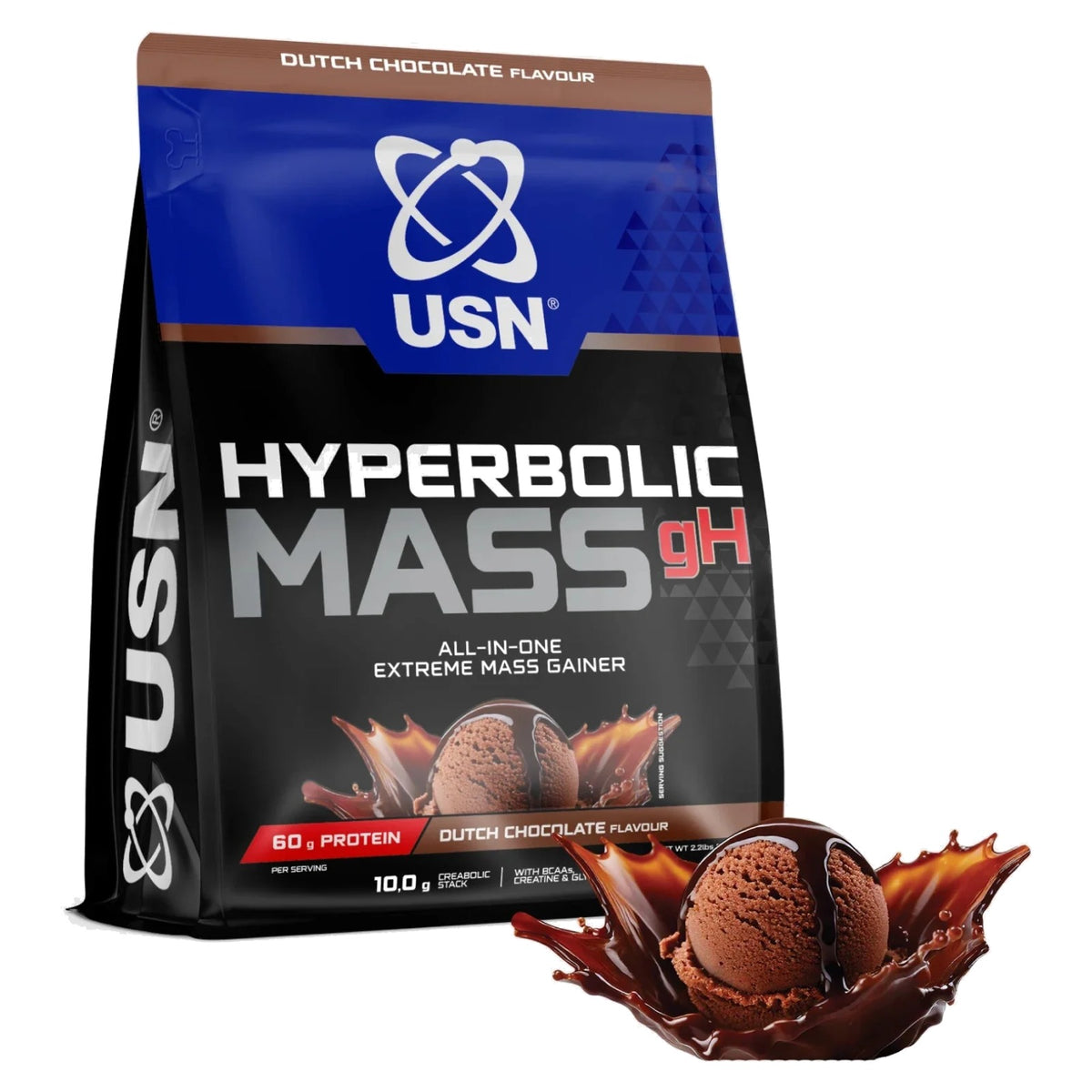 USN Hyperbolic Mass 2kg Dutch Chocolate
