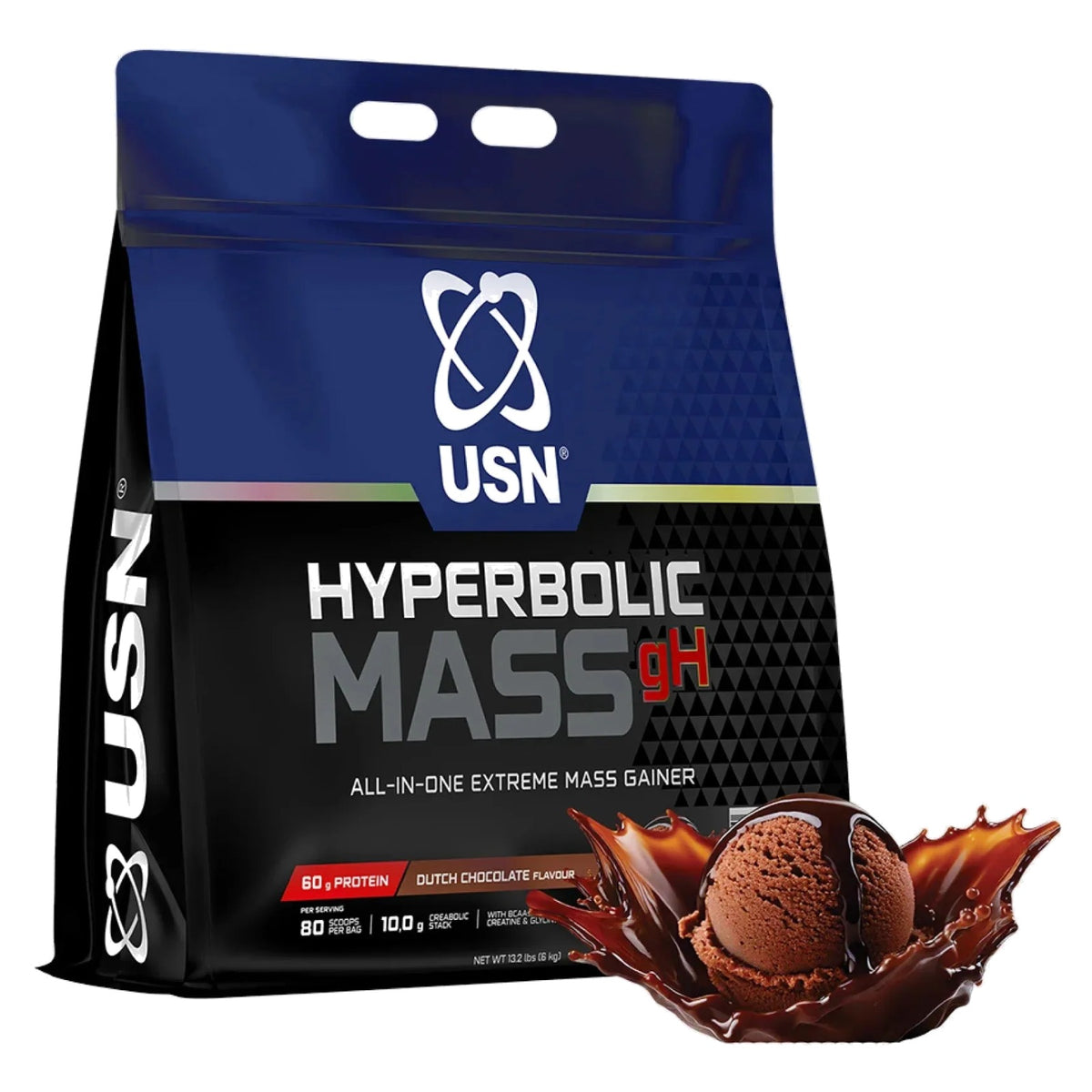 USN Hyperbolic Mass large bag Dutch Chocolate