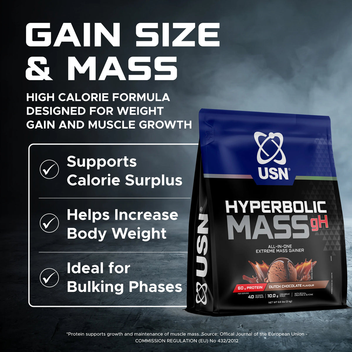 USN Hyperbolic Mass - gain size and mass