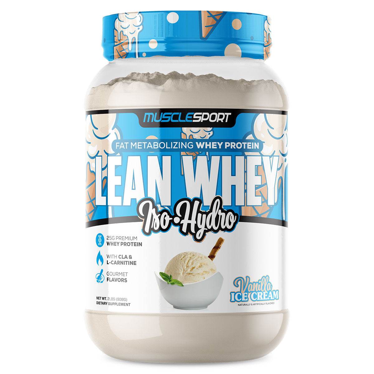 Musclesport Lean Whey Iso Hydro - NZ Muscle
