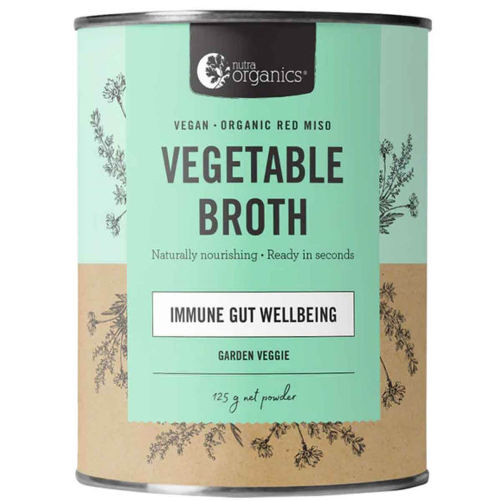 Nutra Organics Vegetable Broth (Vegan) - NZ Muscle