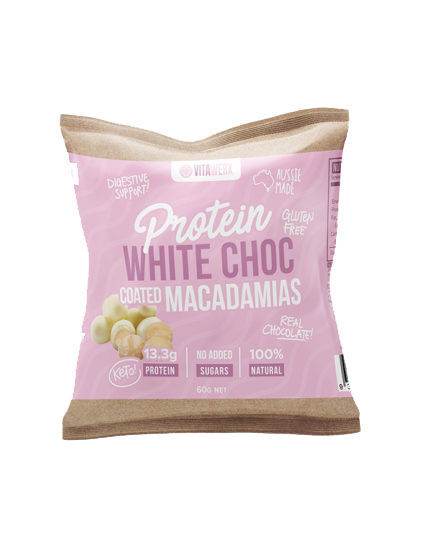 Vitawerx White Choc Coated Nuts - NZ Muscle