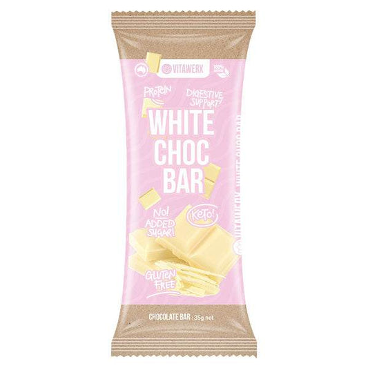 Vitawerx White Chocolate Protein Bar - NZ Muscle