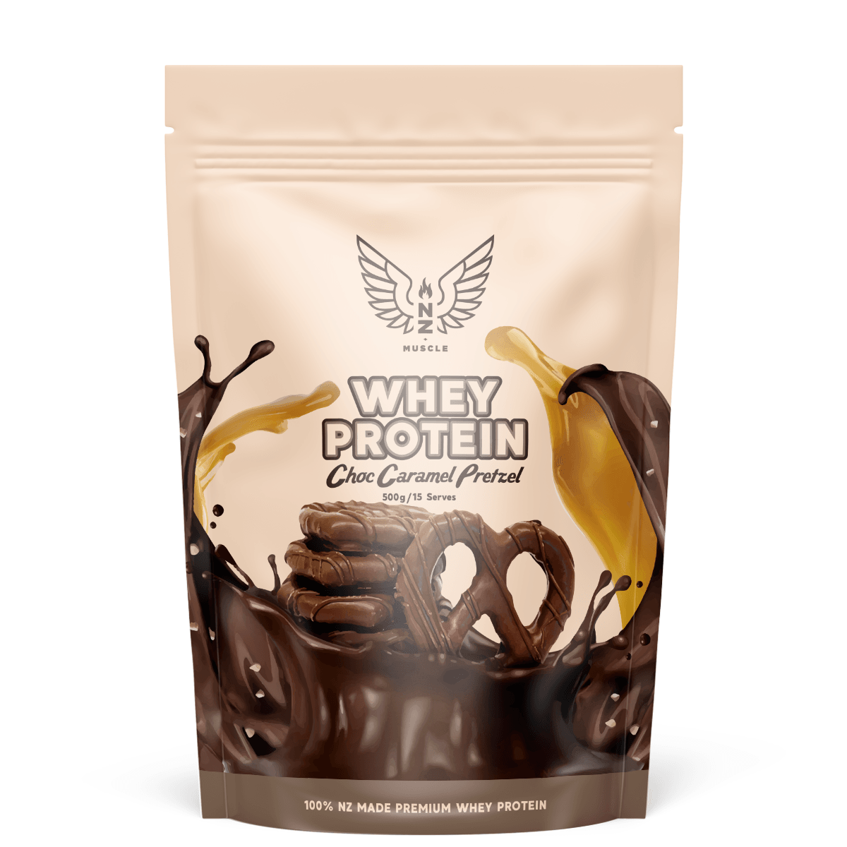 choc caramel pretzel
