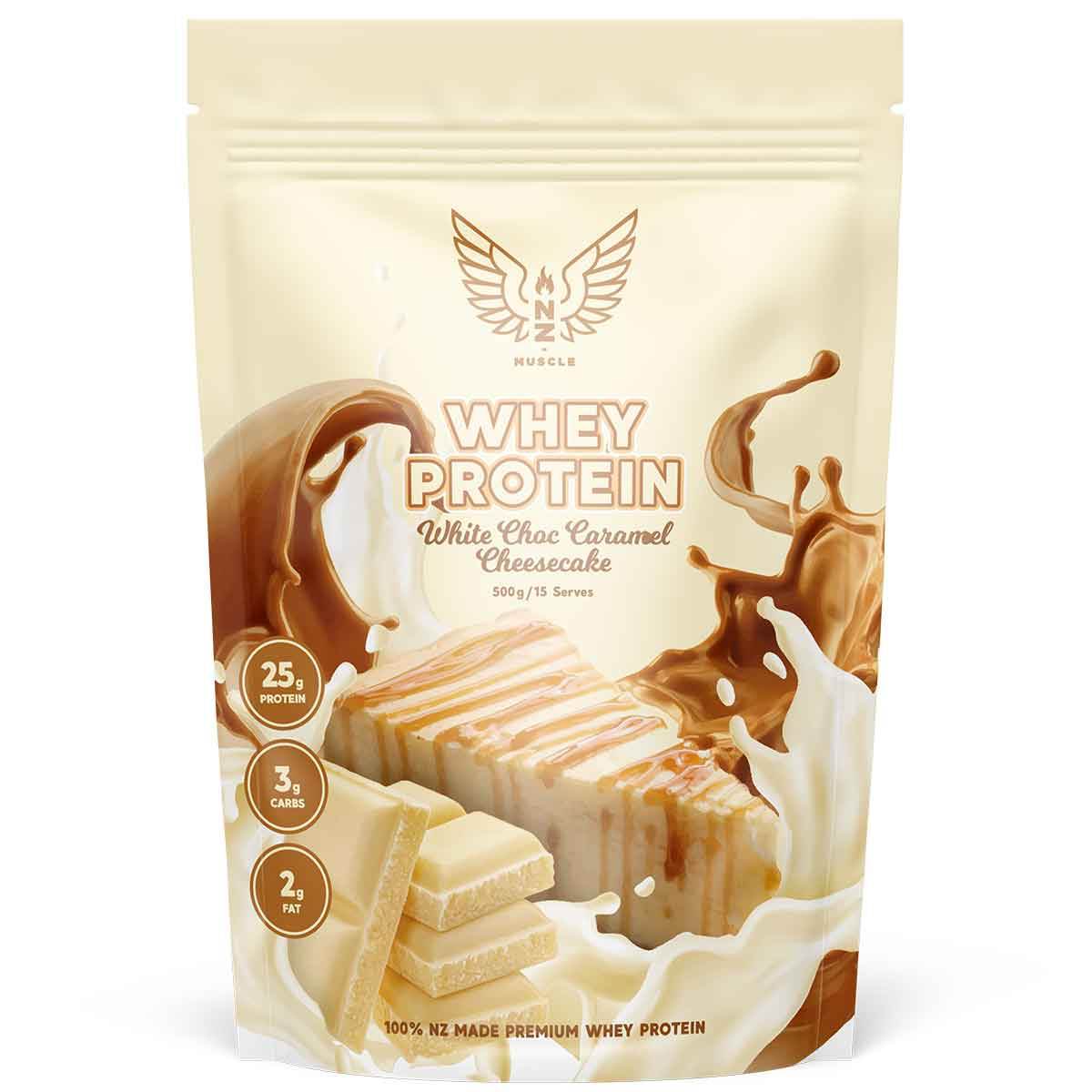 white choc caramel cheesecake