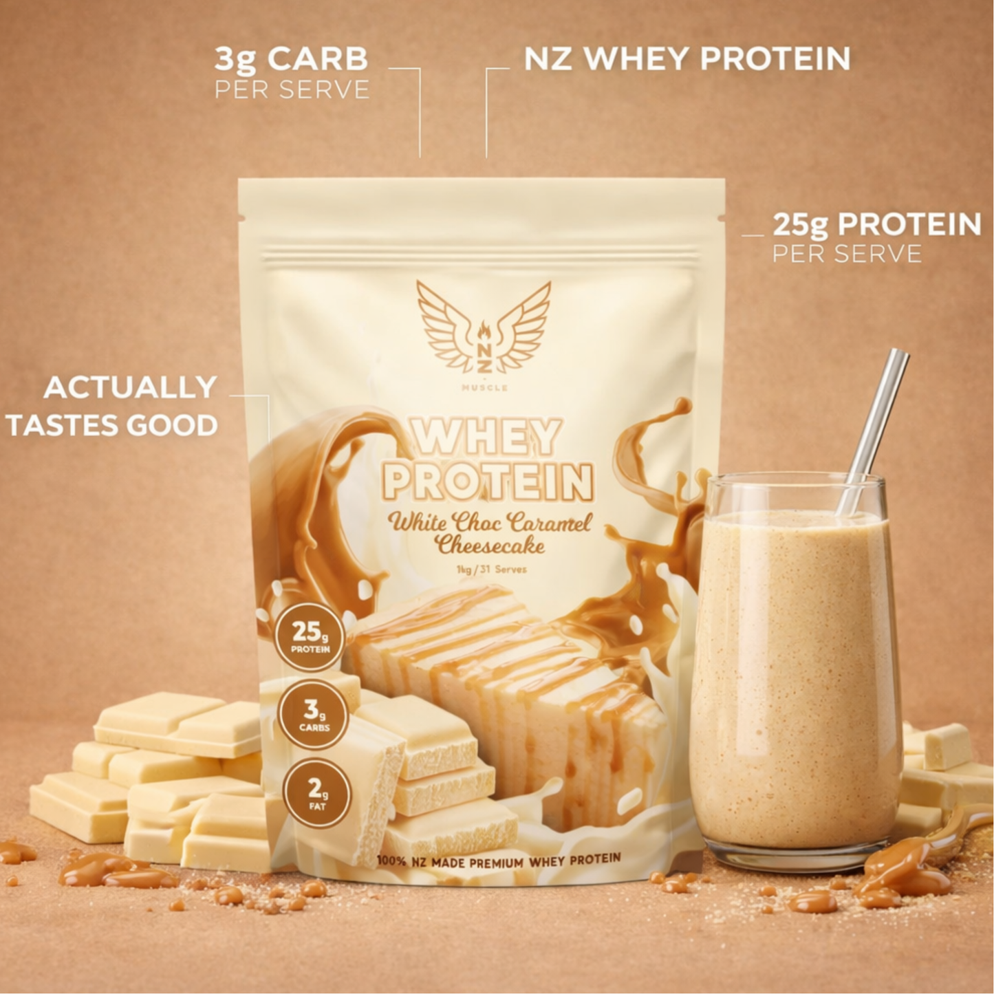 NZ Muscle Whey Protein