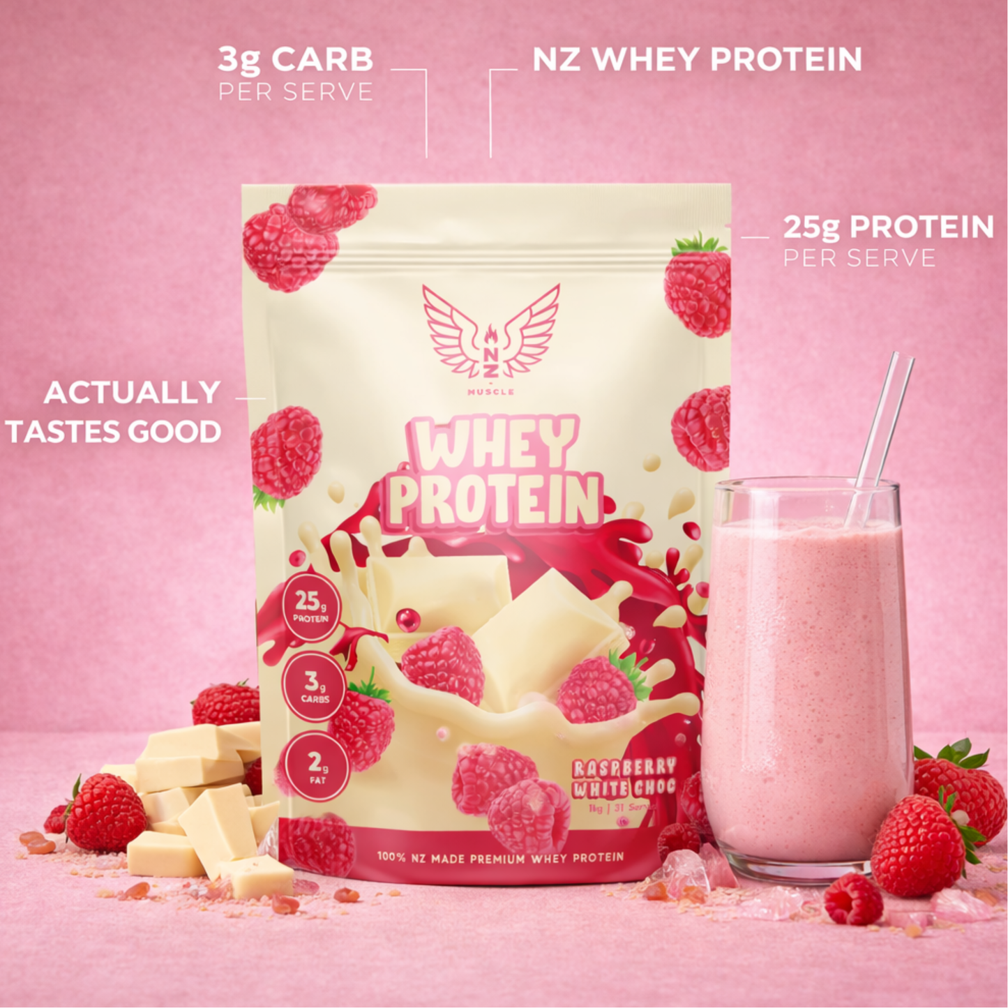 NZ Muscle Whey Protein