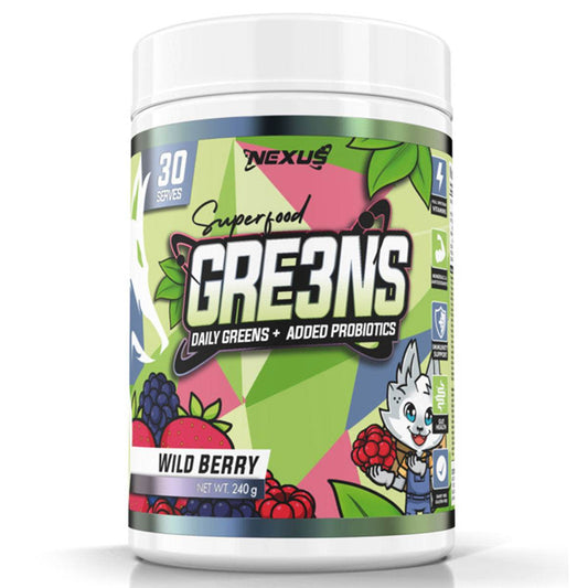 Nexus Sports Nutrition GRE3NS - NZ Muscle