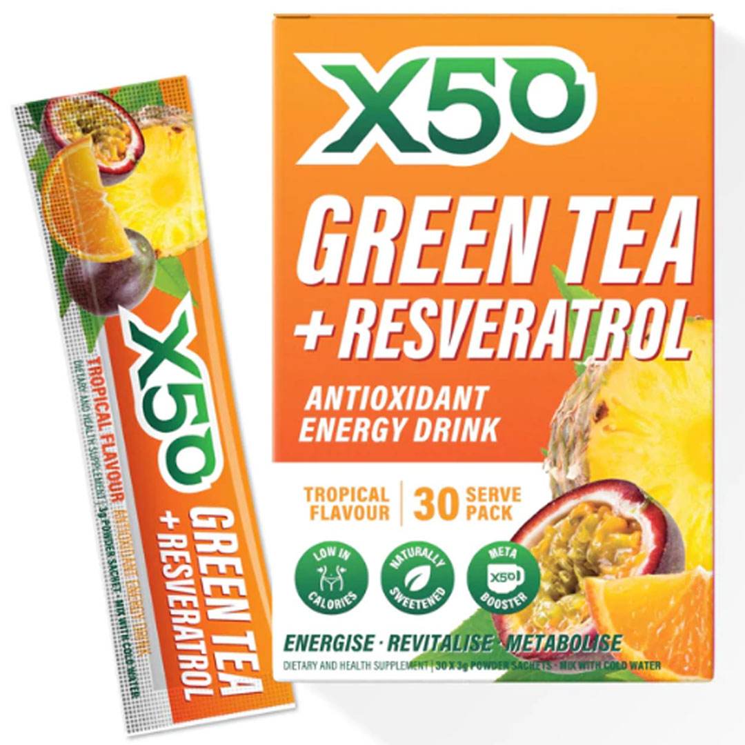 Green Tea X50 - NZ Muscle